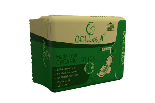 Herbal Mugwort® 245 mm day use sanitary pad - Image 2