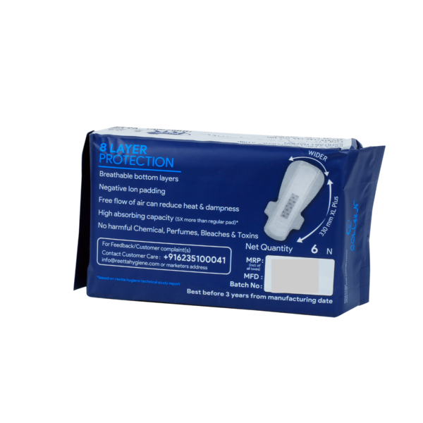 Graphene® 330mm Over night pad XL+ Pack of 4 - Image 3