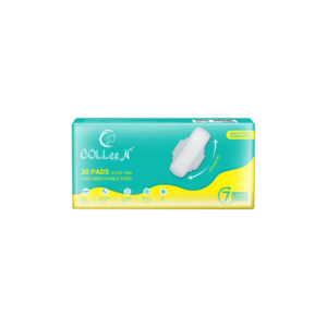 Colleen Ultra Eco Breathable sanitary Napkin XL 30 Pad Day Use 274 mm